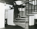 Alvaro on the spiral staircase In Alvaro’s