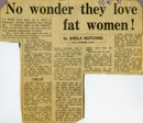 No wonder they love fat women!