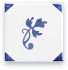 Beautiful blue tile