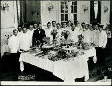 Alvaro as an apprentice at The Excelsior in Florence